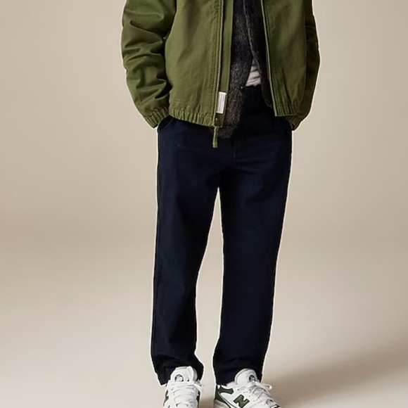 J crew navy Kids' classic-fit stretch chino pant - Picture 1 of 4